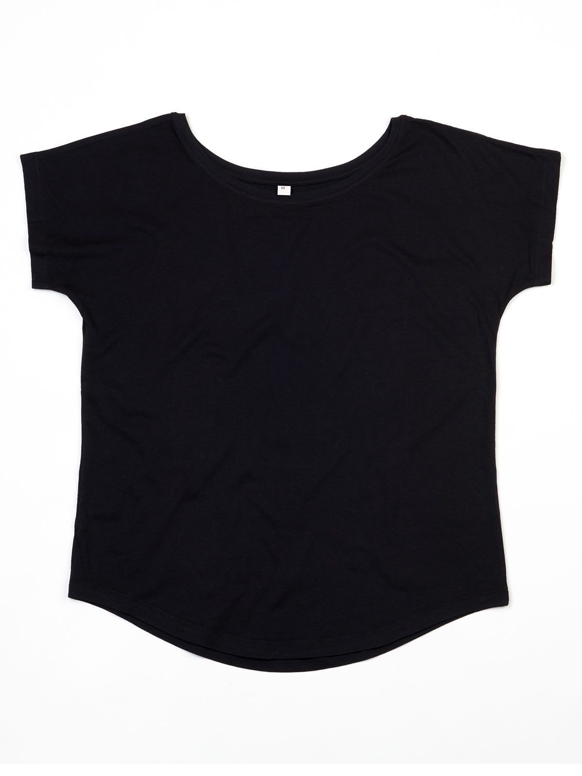 Dames T-shirt met losse pasvorm - BK - Zwart