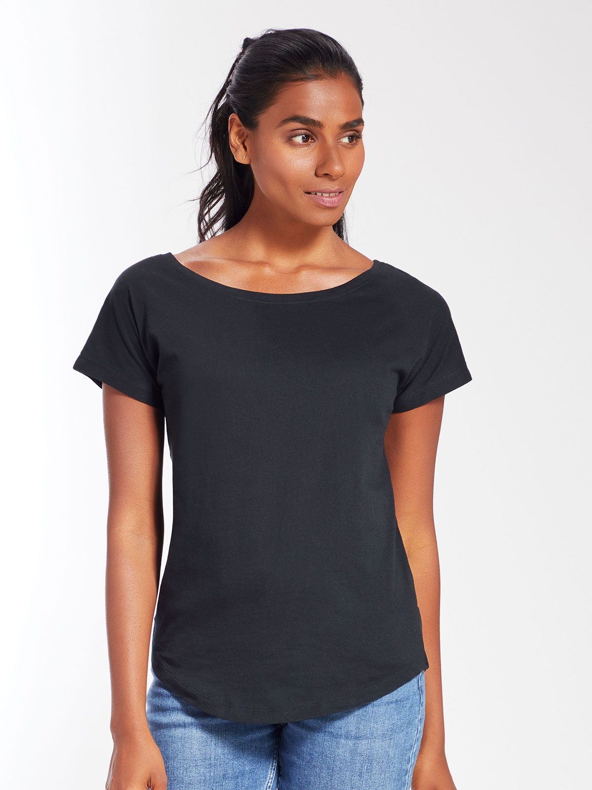 Dames T-shirt met losse pasvorm