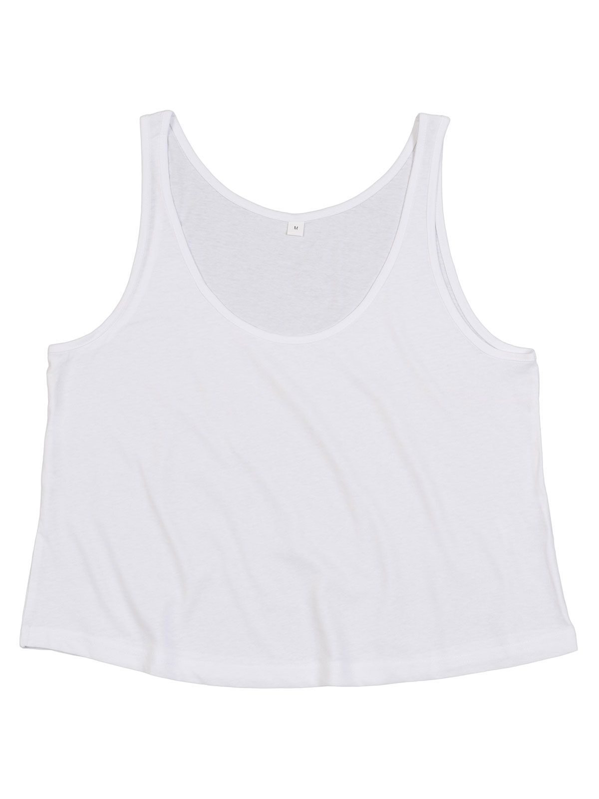 Biologisch crop top voor dames - WH - Wit