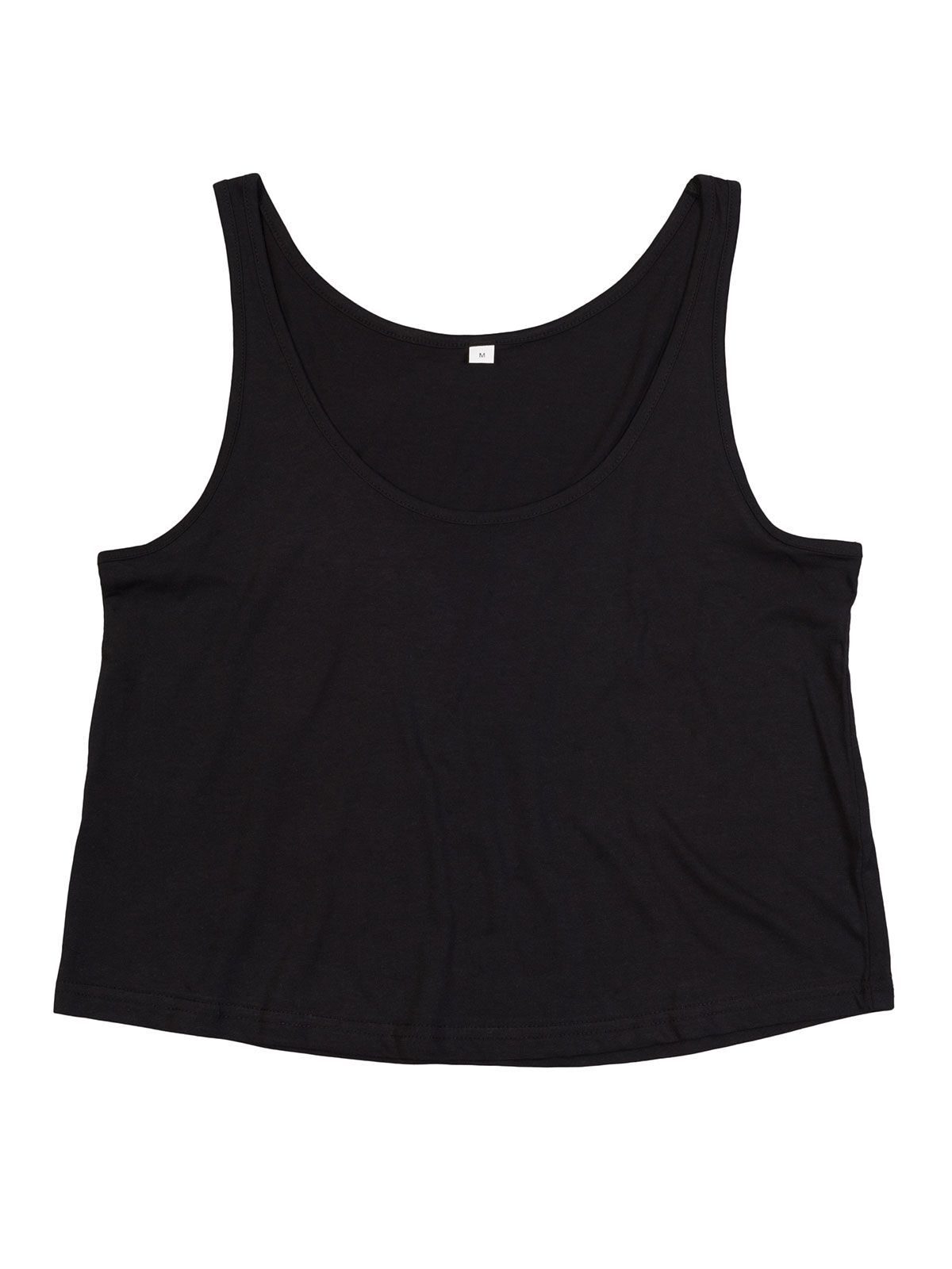 Biologisch crop top voor dames - BK - Zwart