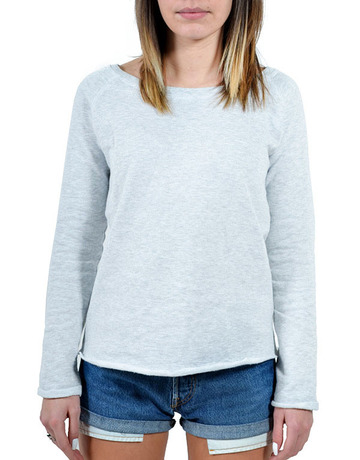 Sweatshirt met raglanmouwen en ronde hals voor dames