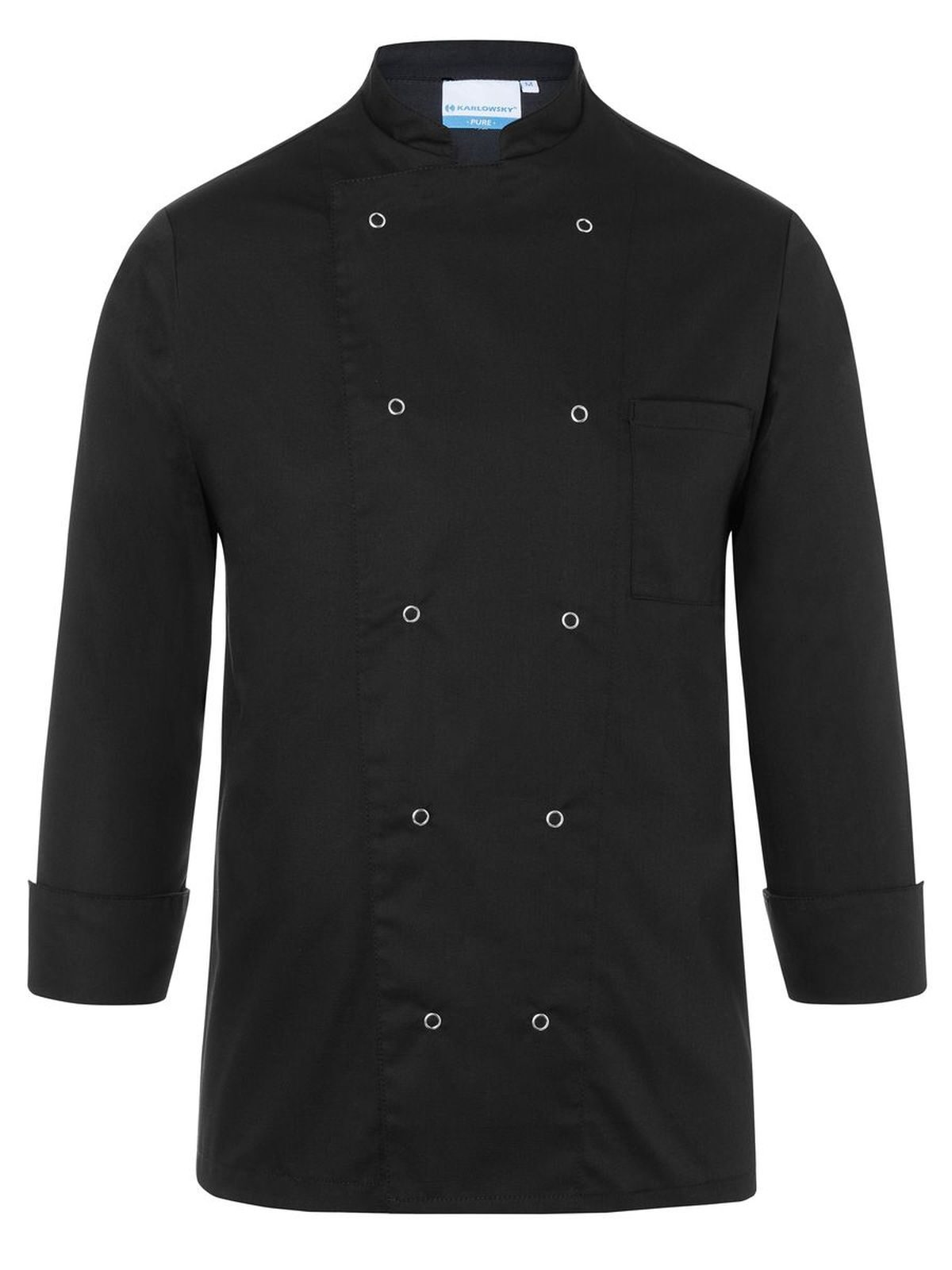 Veste de chef basique - 1 - Noir