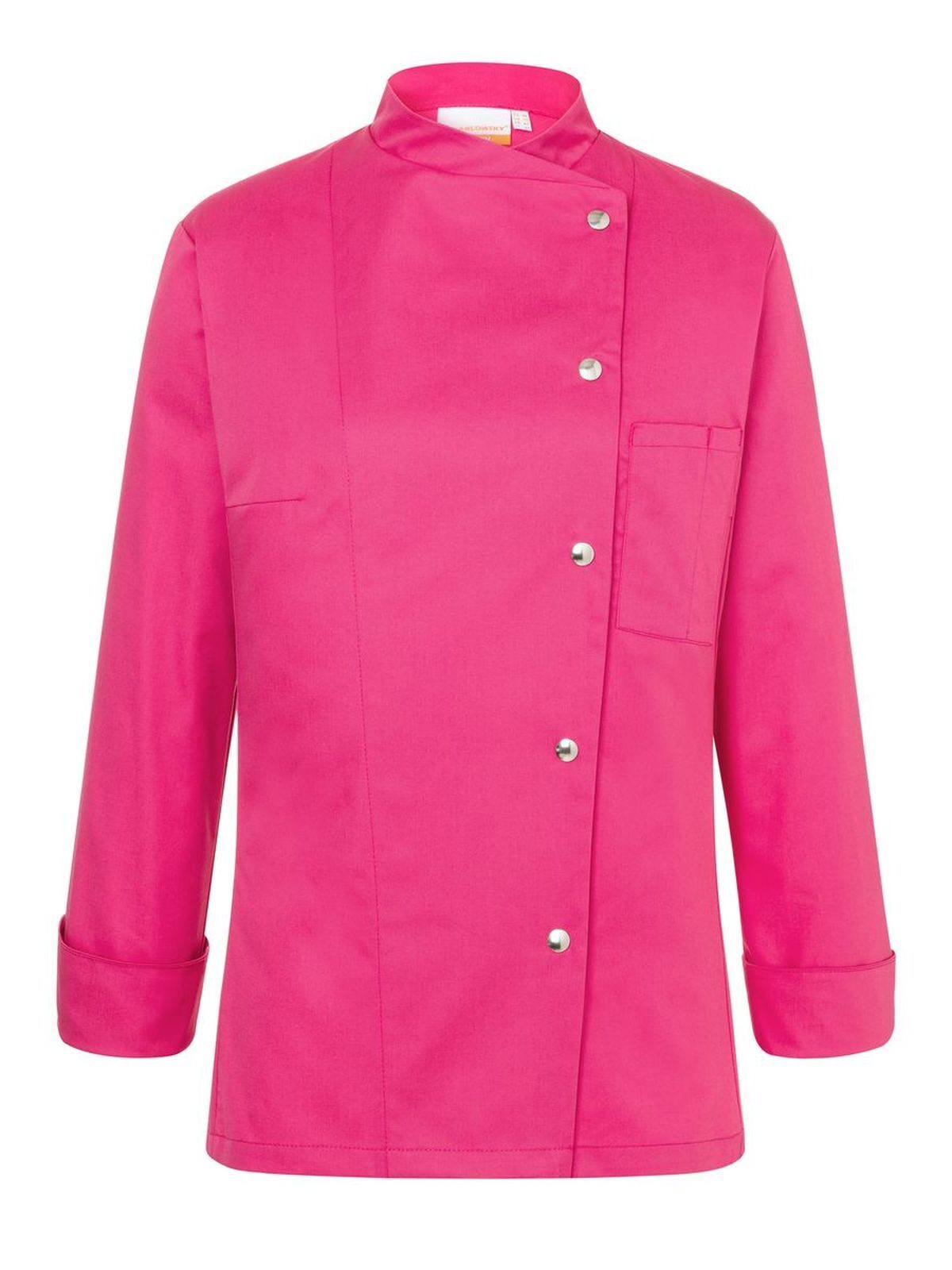 Chefsjas Larissa - 26 - Roze (ongeveer Pantone 7636C)