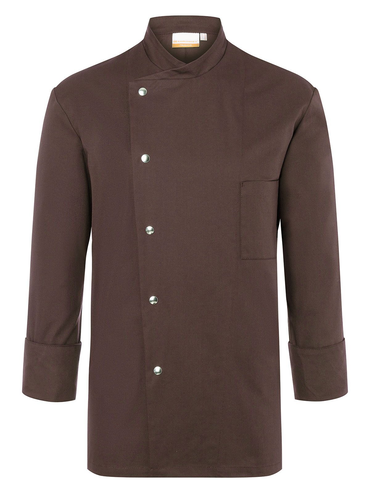 Veste de chef Lars - 720 - Brun clair (environ Pantone 438C)