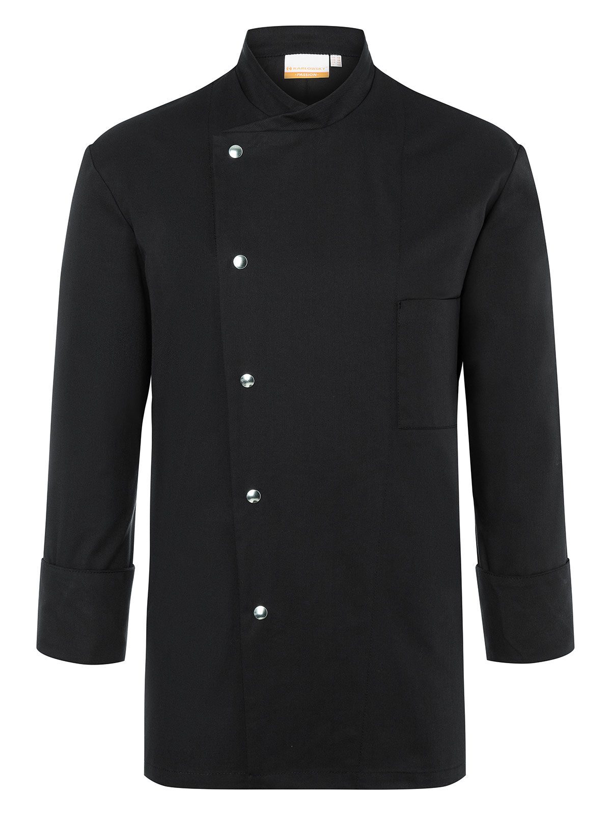 Veste de chef Lars - 1 - Noir