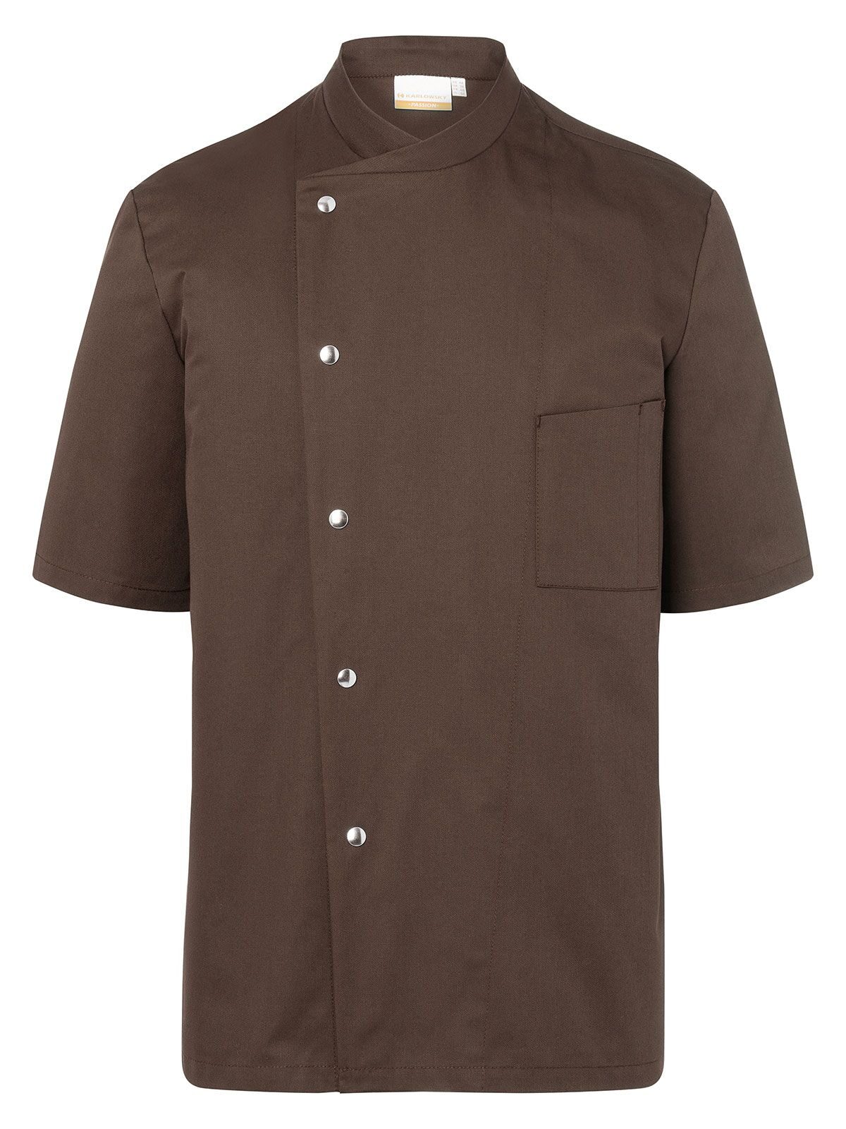 Chef-koksjas Gustav - Lichtbruin (ongeveer Pantone 438C)
