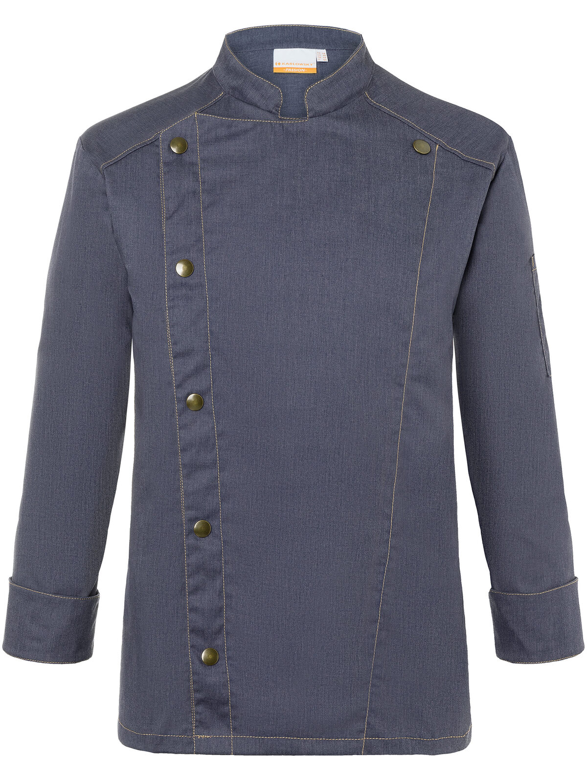 Veste de chef style jean - 16 - Noir vintage (environ Pantone Cool Grey 11C)
