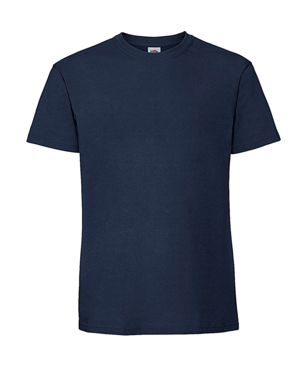 Iconische 195 Ringspun T - AZ - Diep Marineblauw