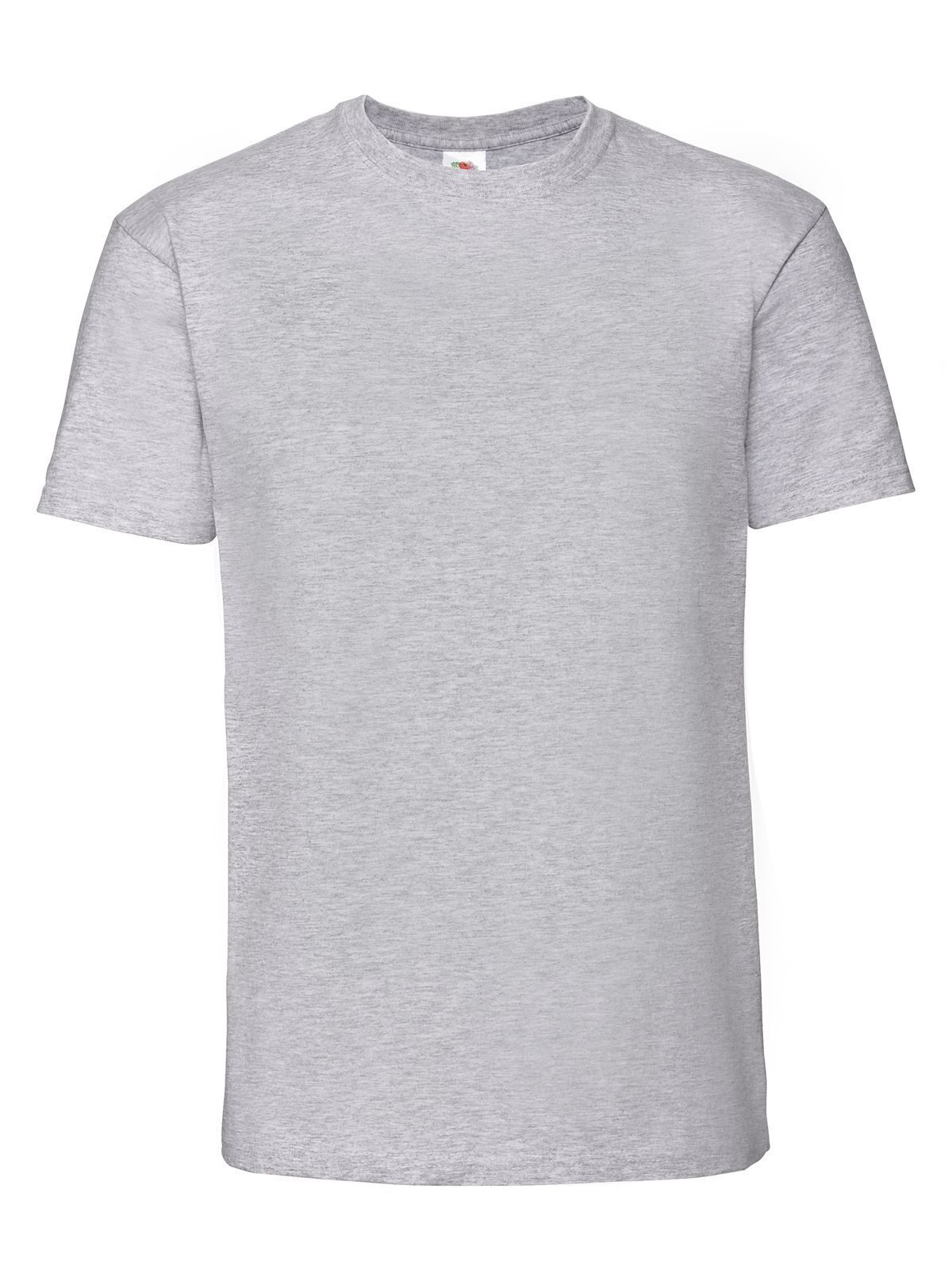 Iconische 195 Ringspun T - 94 - Heather Grey