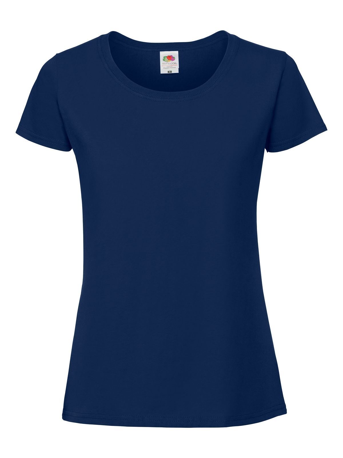 Iconische dames T-shirt van 195 Ringspun-stof - 32 - Marine
