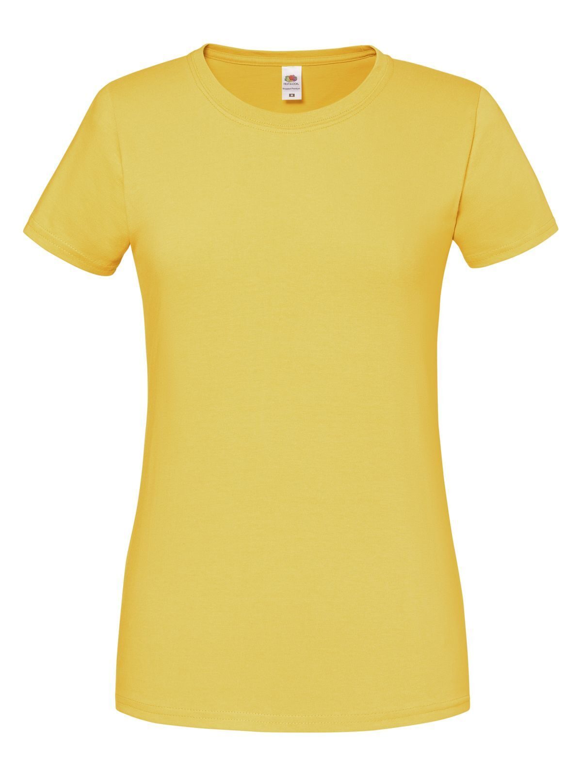 Iconische dames T-shirt van 195 Ringspun-stof - 34 - Zonnebloem