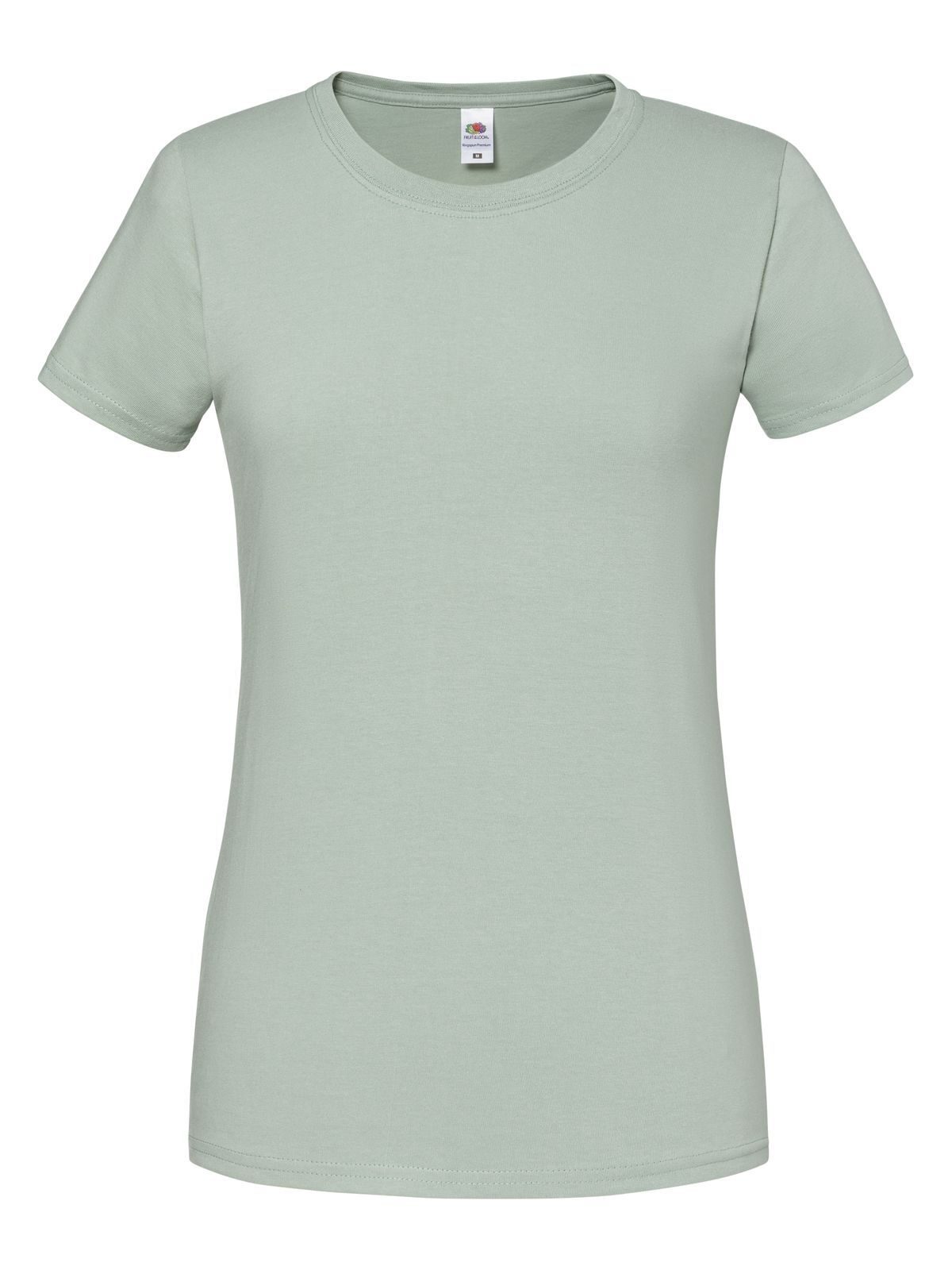 Iconische dames T-shirt van 195 Ringspun-stof - JS - Sage