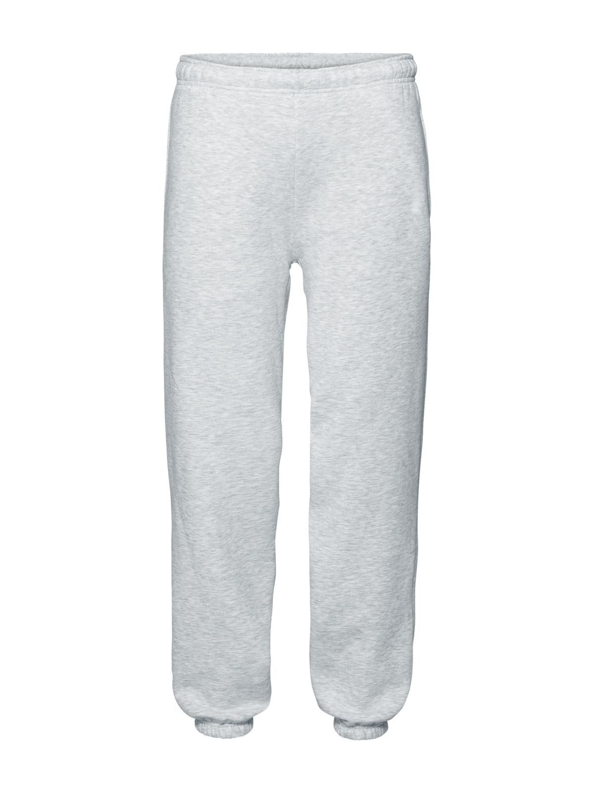 Premium joggingbroek met elastische boorden - 94 - Heather Grey