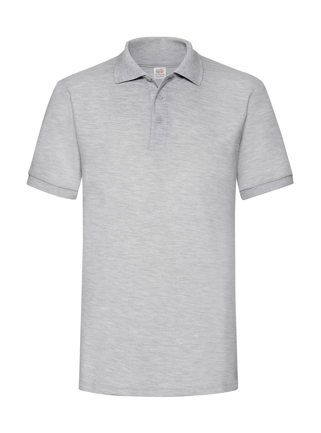 65/35 Zware Piqué Polo - 123 - Heather Grey