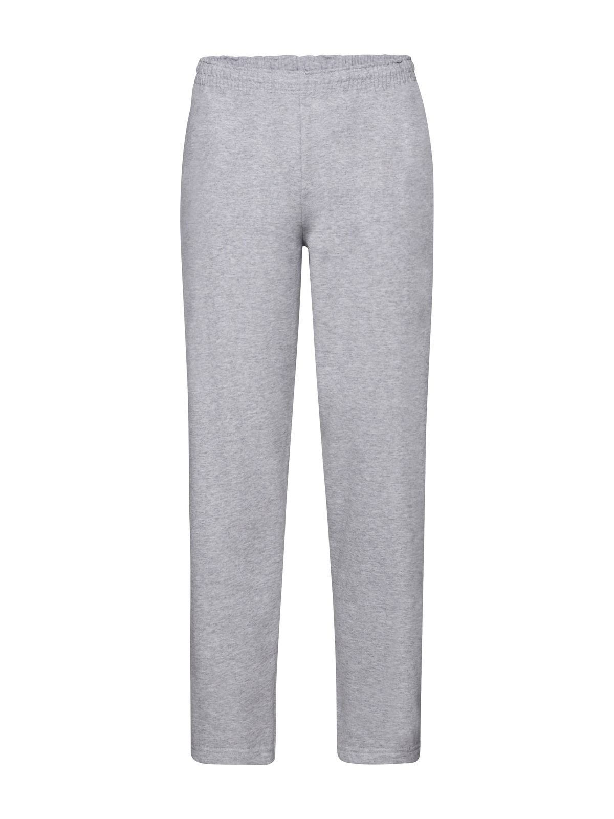 Klassieke joggingbroek met open zoom - 94 - Heather Grey