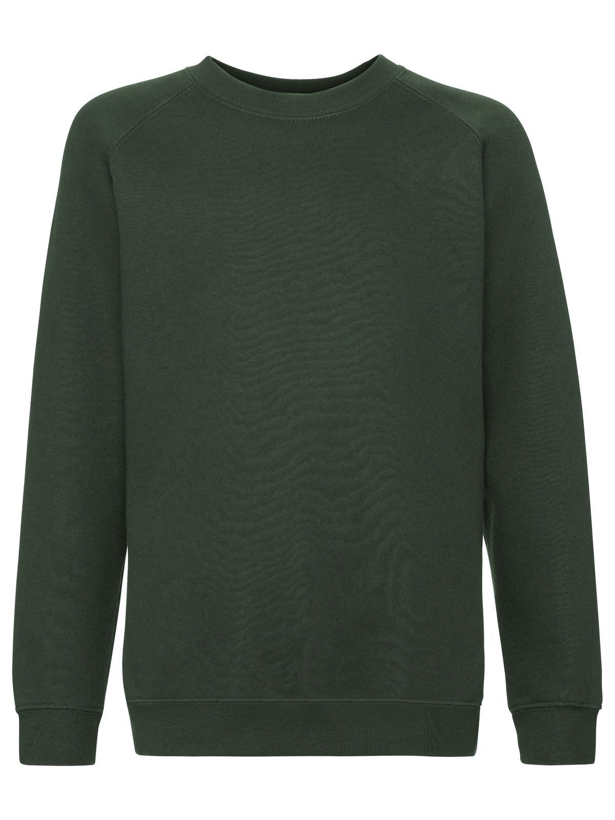 Premium Raglan sweater voor kinderen - 38 - Flesgroen