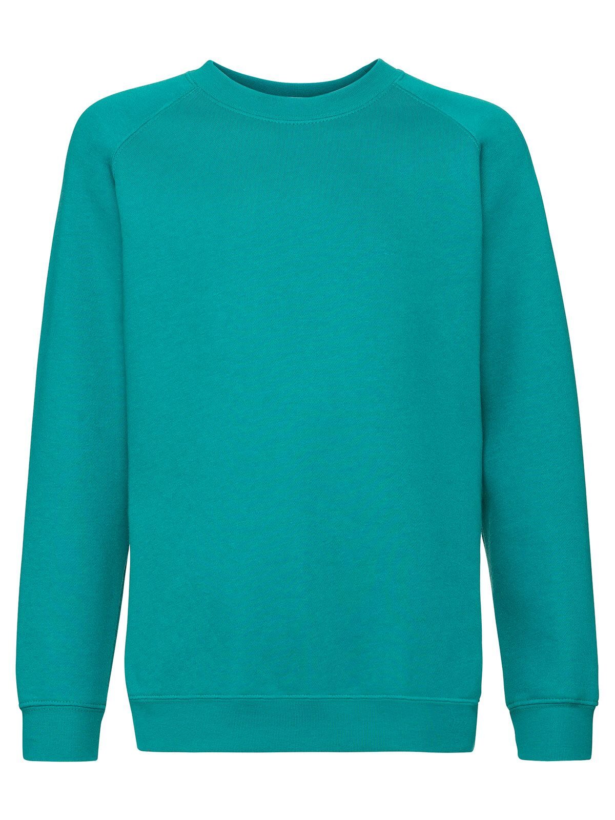 Premium Raglan sweater voor kinderen - 77 - Smaragd