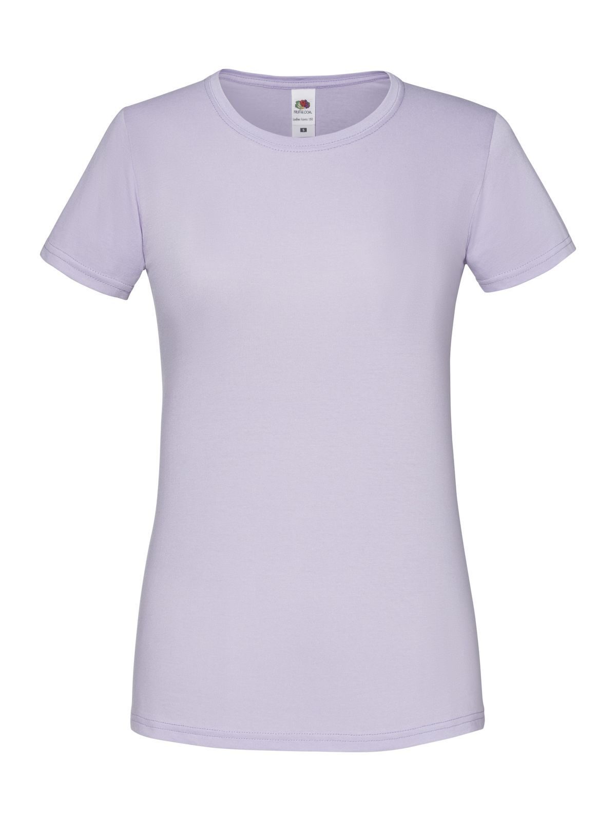 Iconisch dames T-shirt - SL - Zachte lavendel