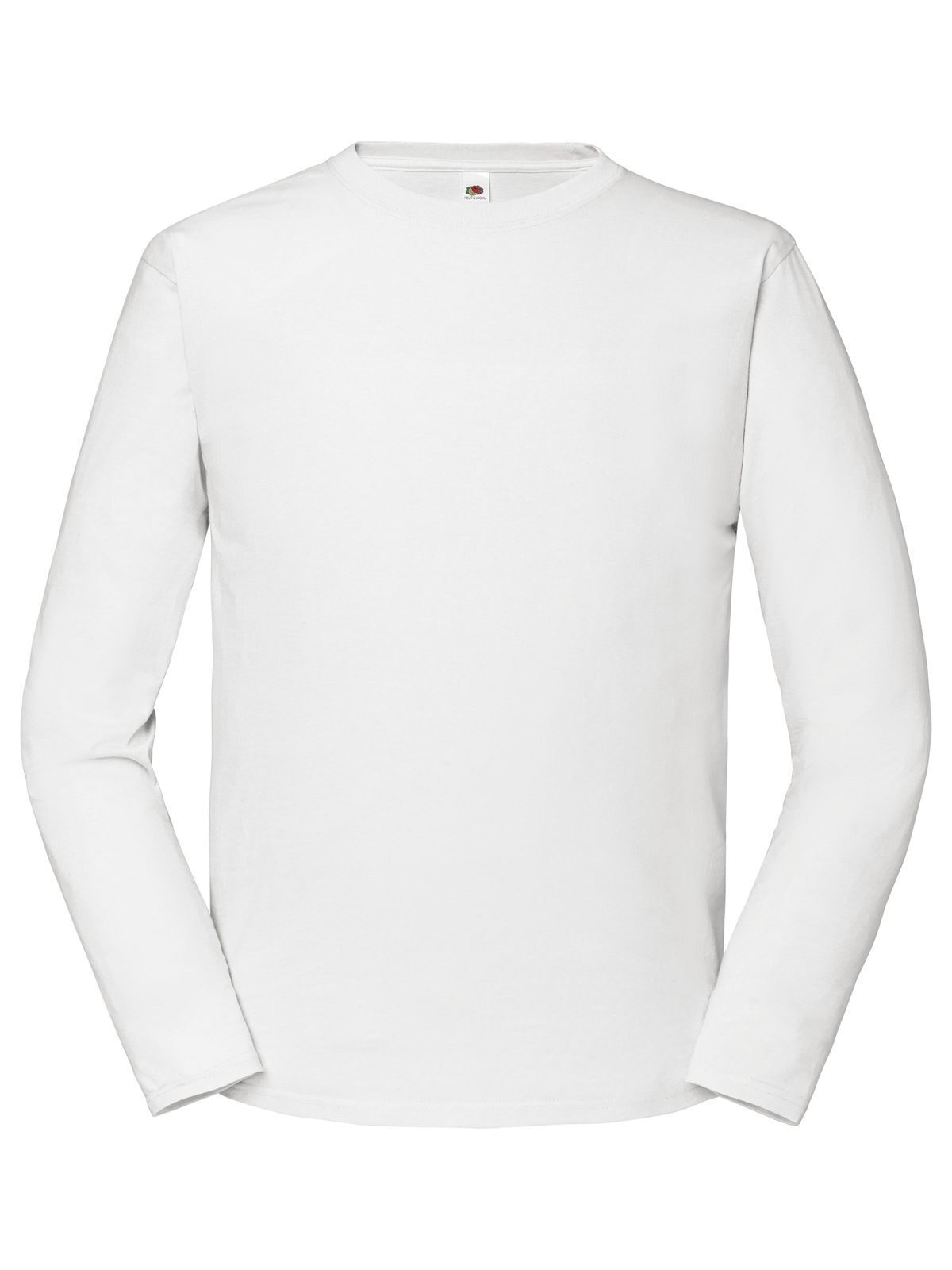 Iconisch 195 T-shirt met lange mouwen van ringspun katoen - 30 - Wit