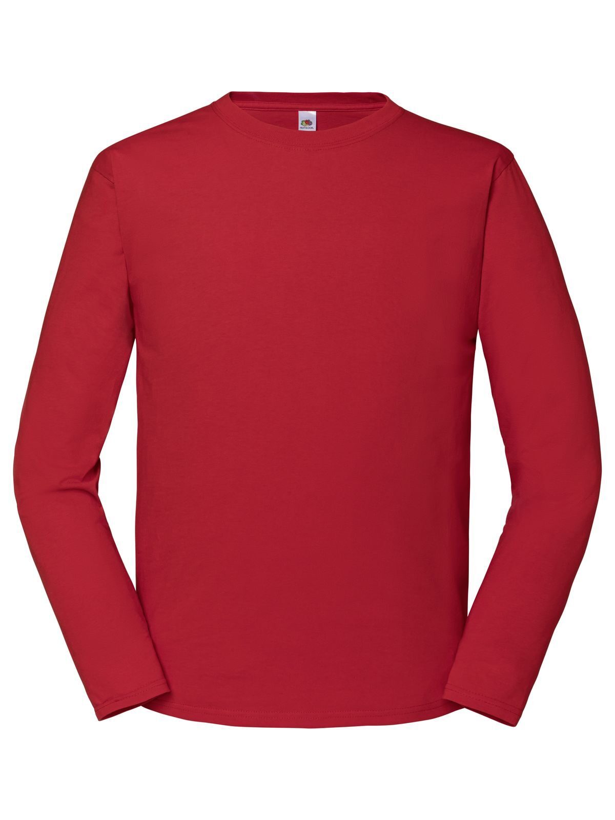 Iconisch 195 T-shirt met lange mouwen van ringspun katoen - 40 - Rood
