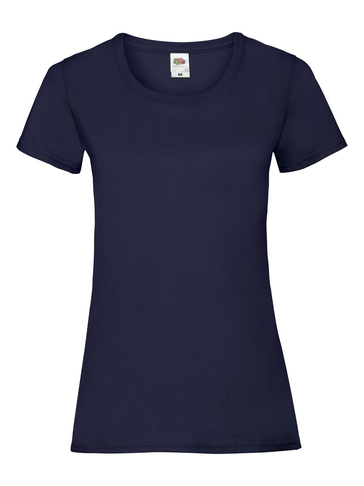 Dames Valueweight T-shirt - AZ - Diep Marineblauw