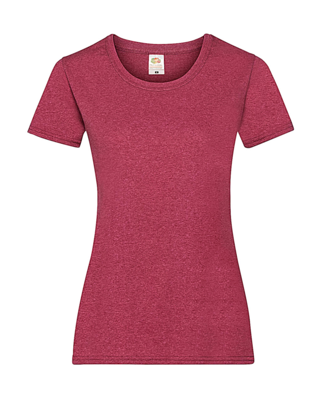 Dames Valueweight T-shirt - VH - Vintage heiderood