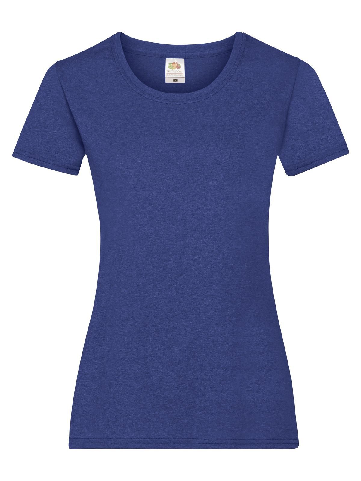 Dames Valueweight T-shirt - R6 - Retro Heather Royal