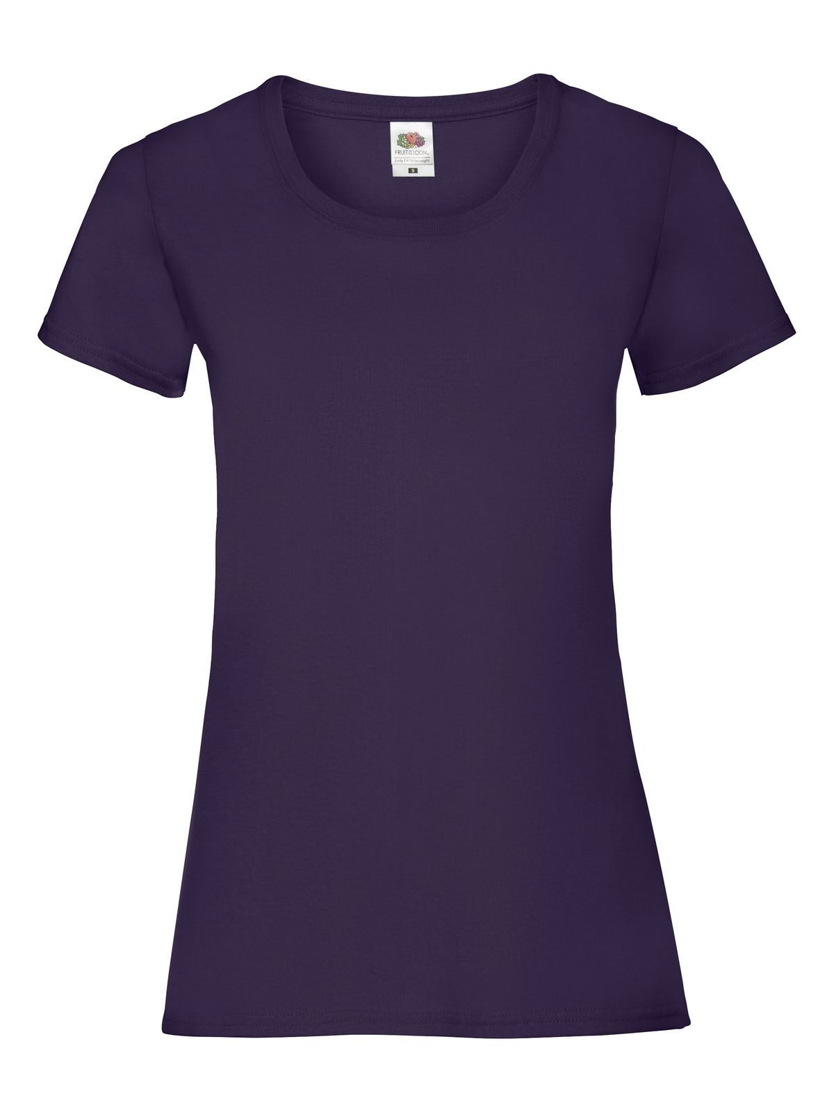 Dames Valueweight T-shirt - PE - Paars