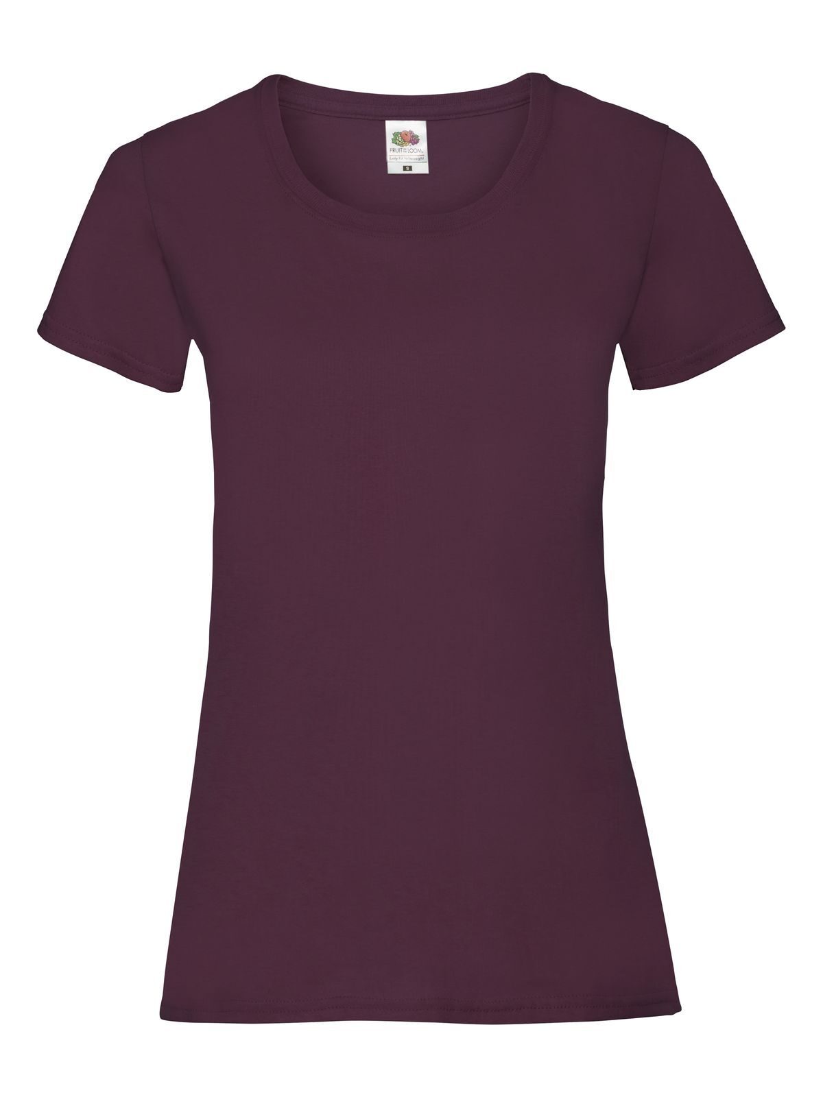 Dames Valueweight T-shirt - 41 - Bourgogne
