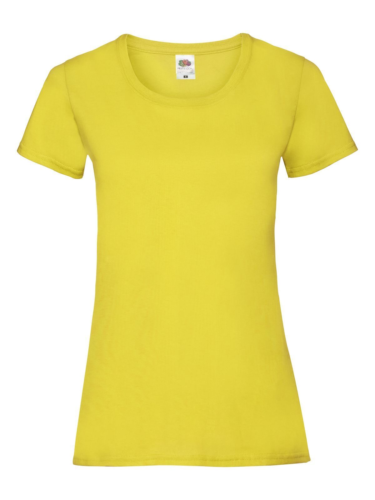 Dames Valueweight T-shirt - K2 - Geel