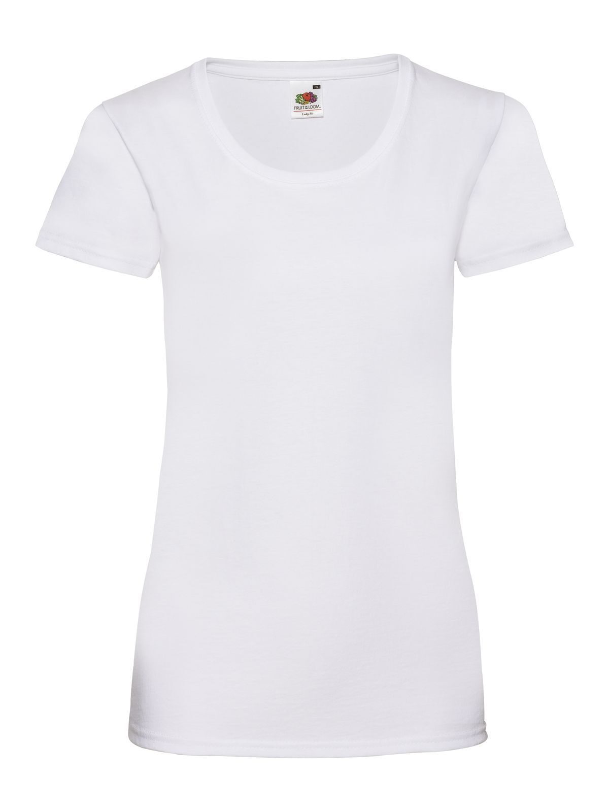 Dames Valueweight T-shirt - 30 - Wit