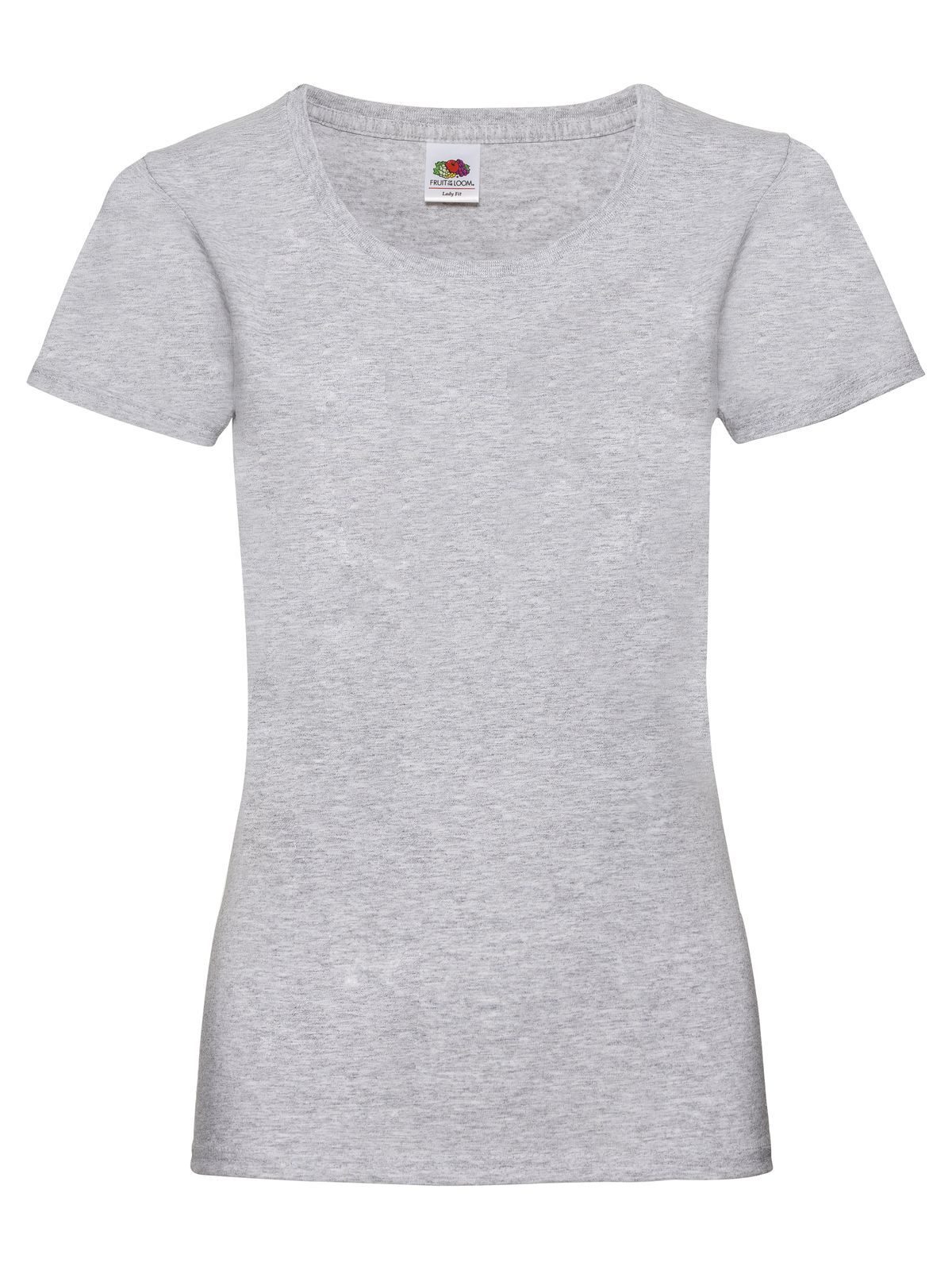 Dames Valueweight T-shirt - 94 - Heather Grey
