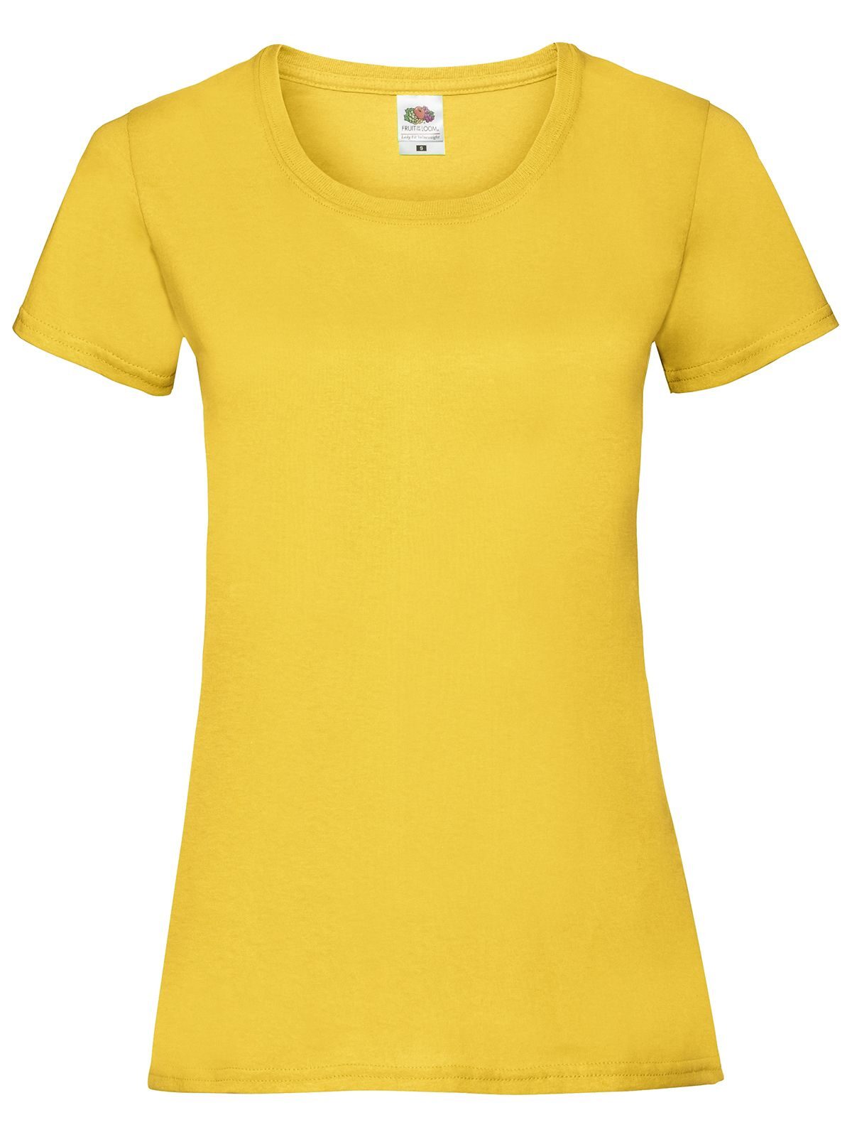 Dames Valueweight T-shirt - 34 - Zonnebloem