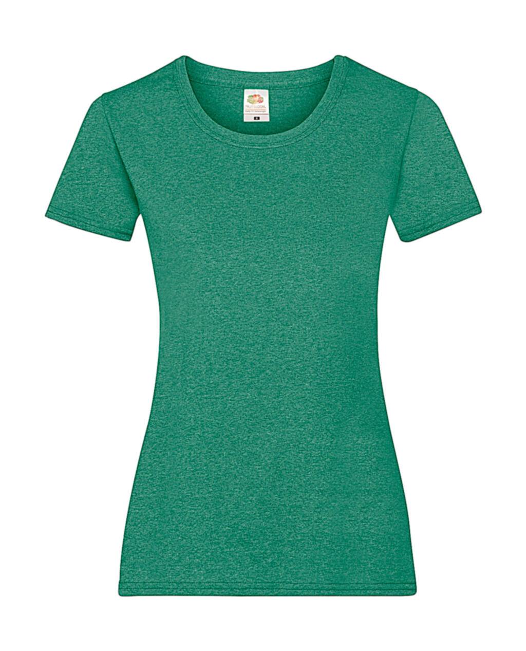 Dames Valueweight T-shirt - Heidegroen