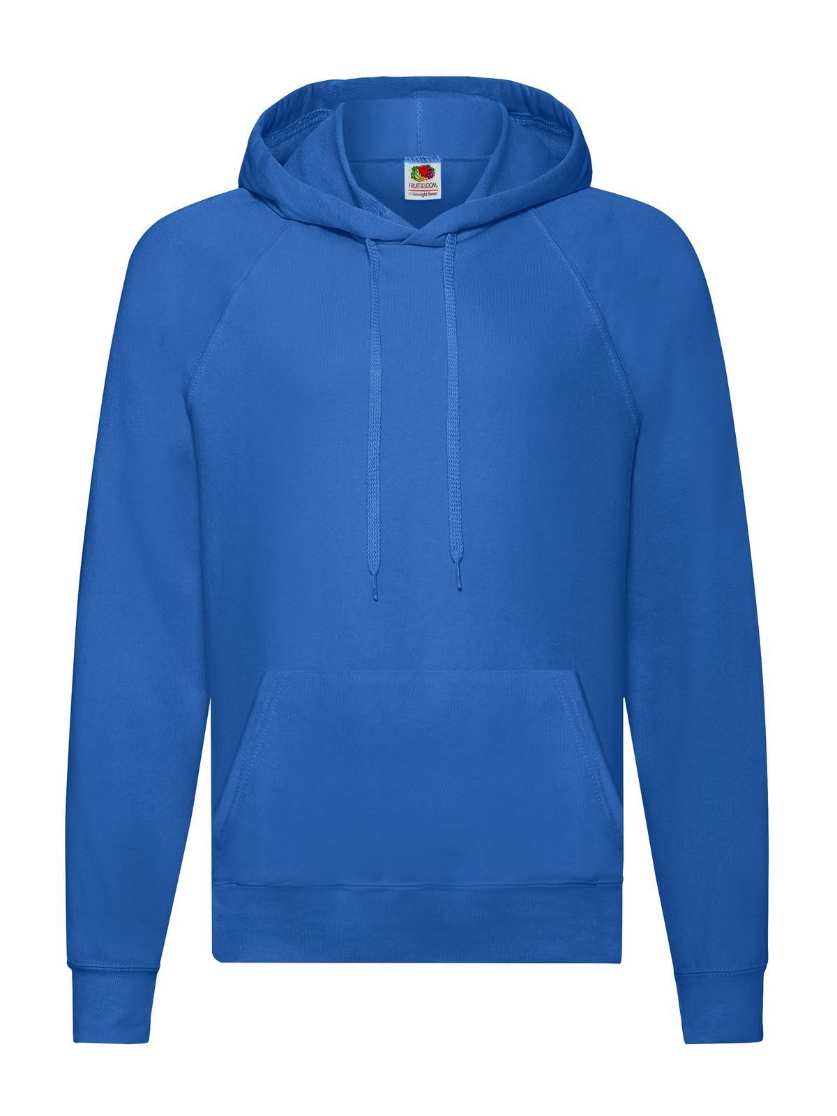 Lichtgewicht sweater met capuchon - 51 - Koningsblauw