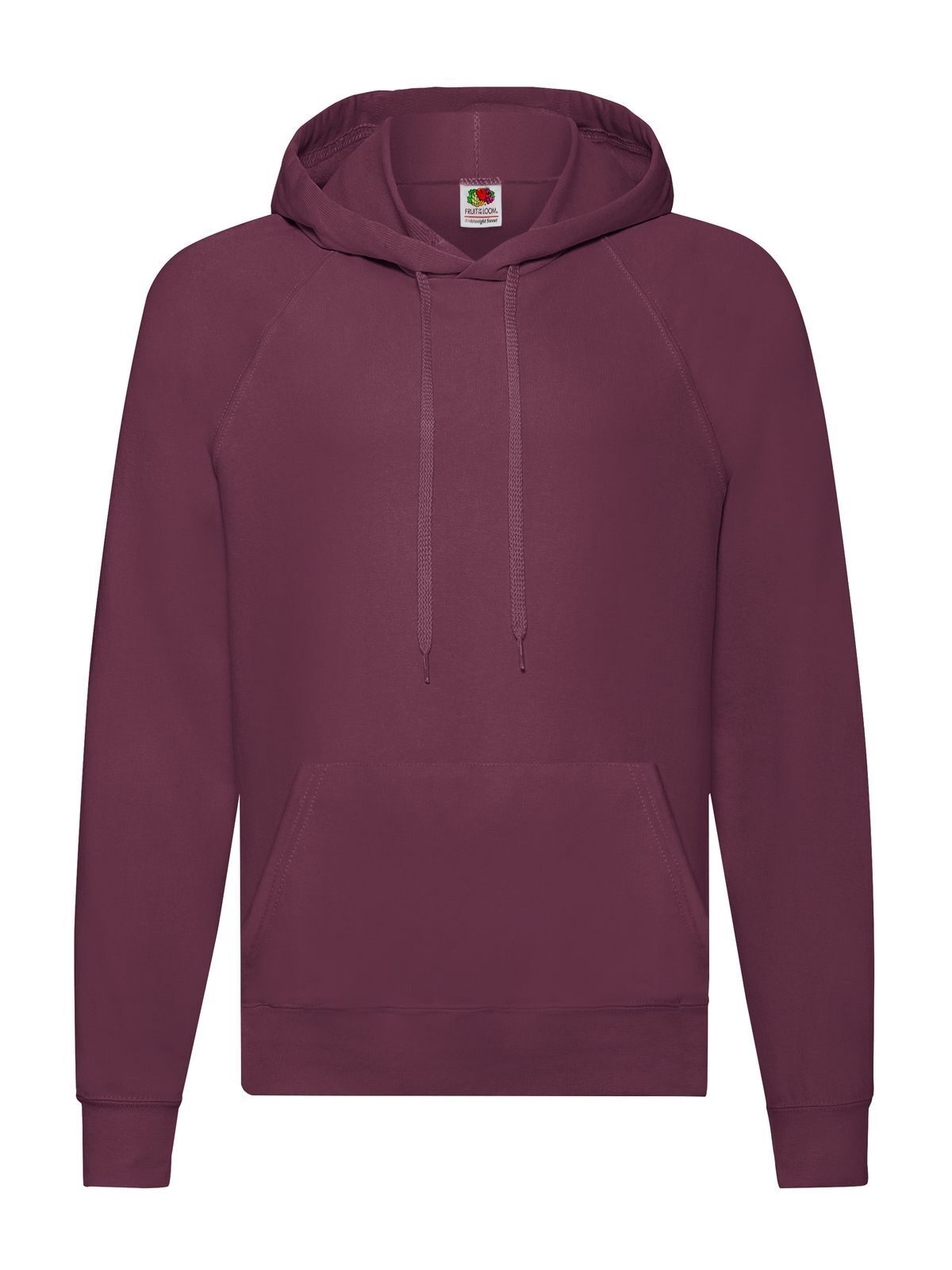 Lichtgewicht sweater met capuchon - 41 - Bourgogne