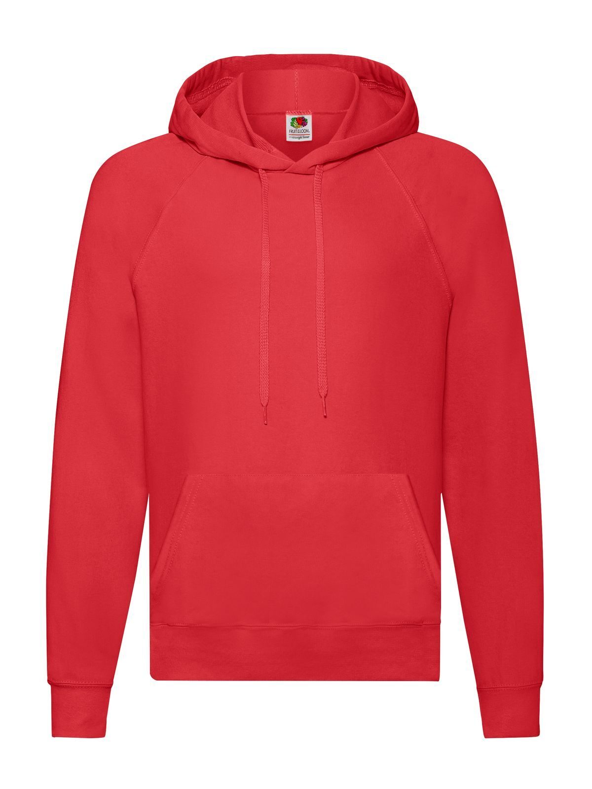 Lichtgewicht sweater met capuchon - 40 - Rood