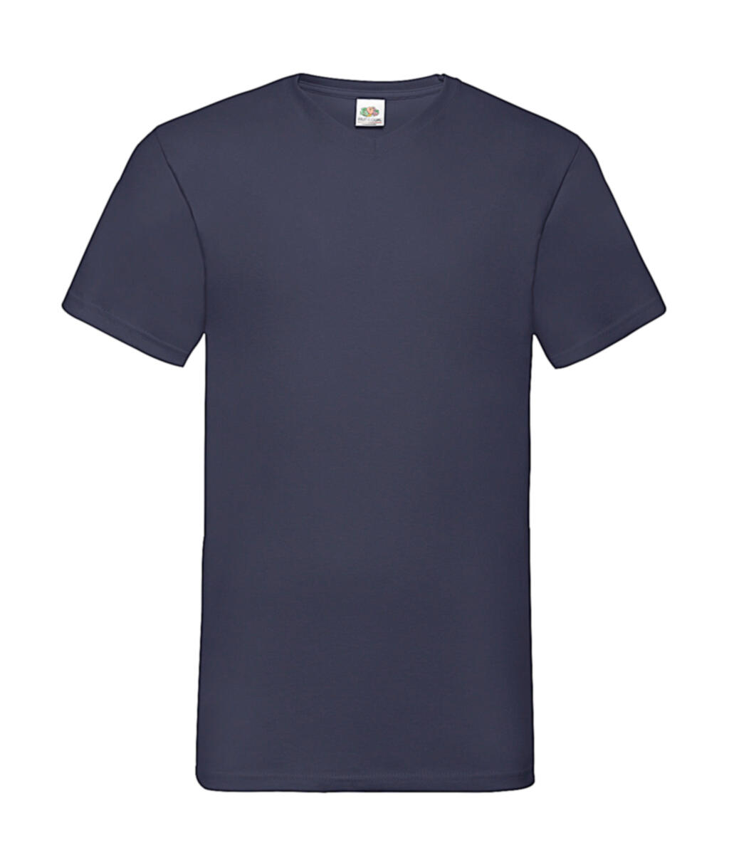 T-shirt à col en V Valueweight - 32 - Marine