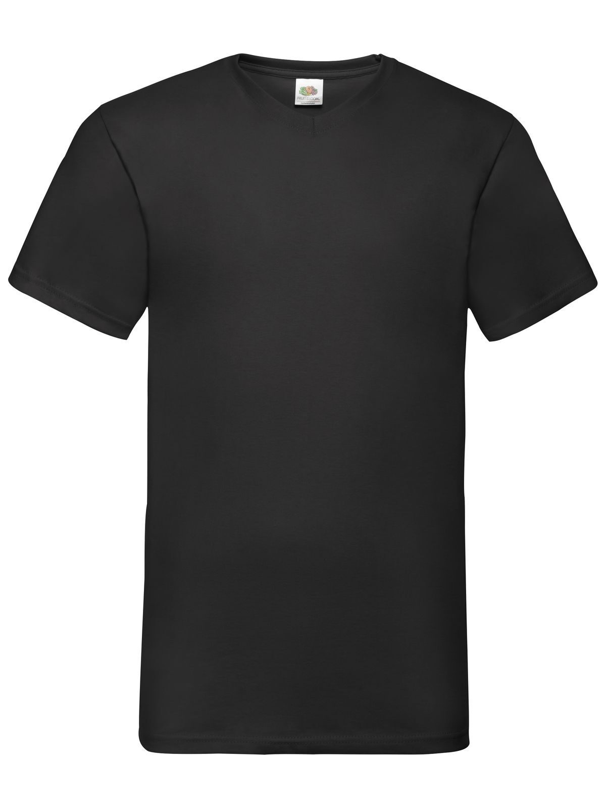 T-shirt à col en V Valueweight - 36 - Noir