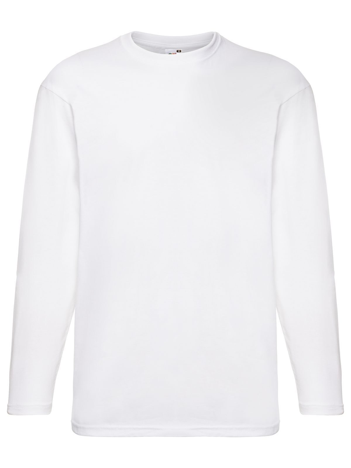 Valueweight T-shirt met lange mouwen - 30 - Wit