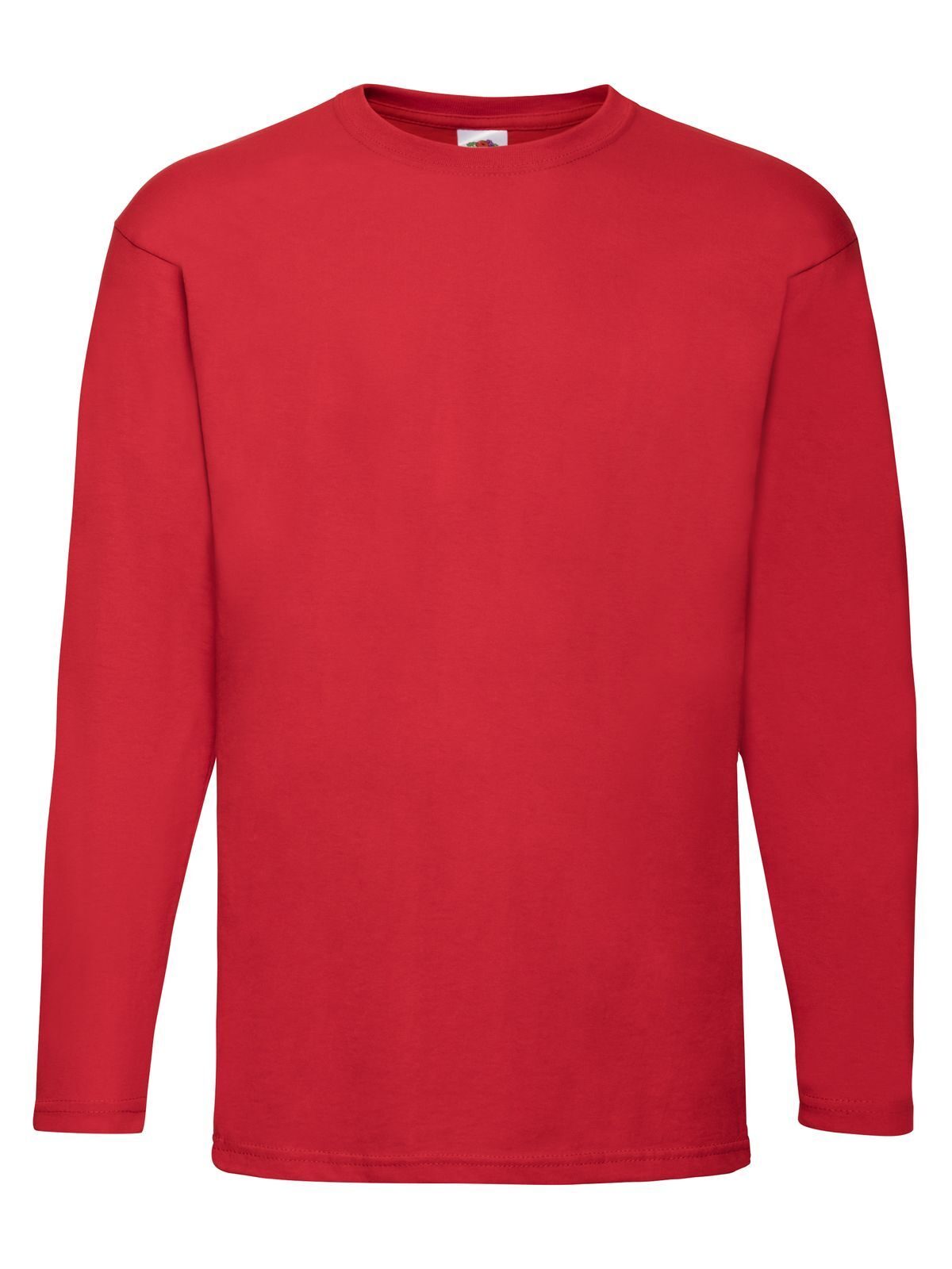 Valueweight T-shirt met lange mouwen - 40 - Rood
