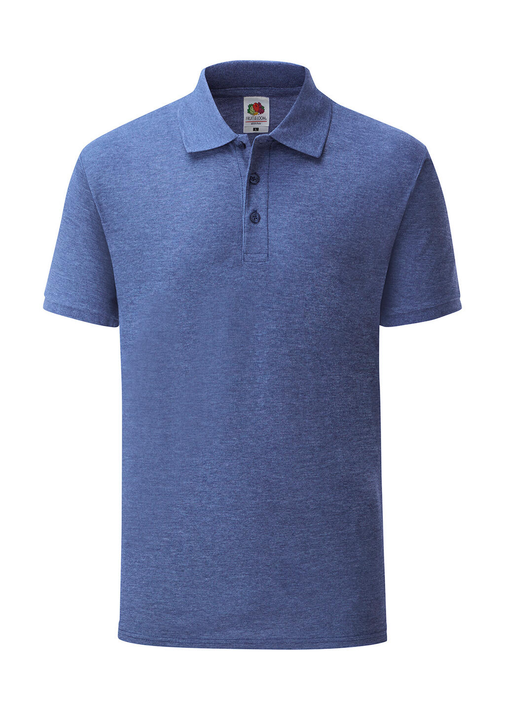 piqué mixte - R6 - Rétro Heather Royal