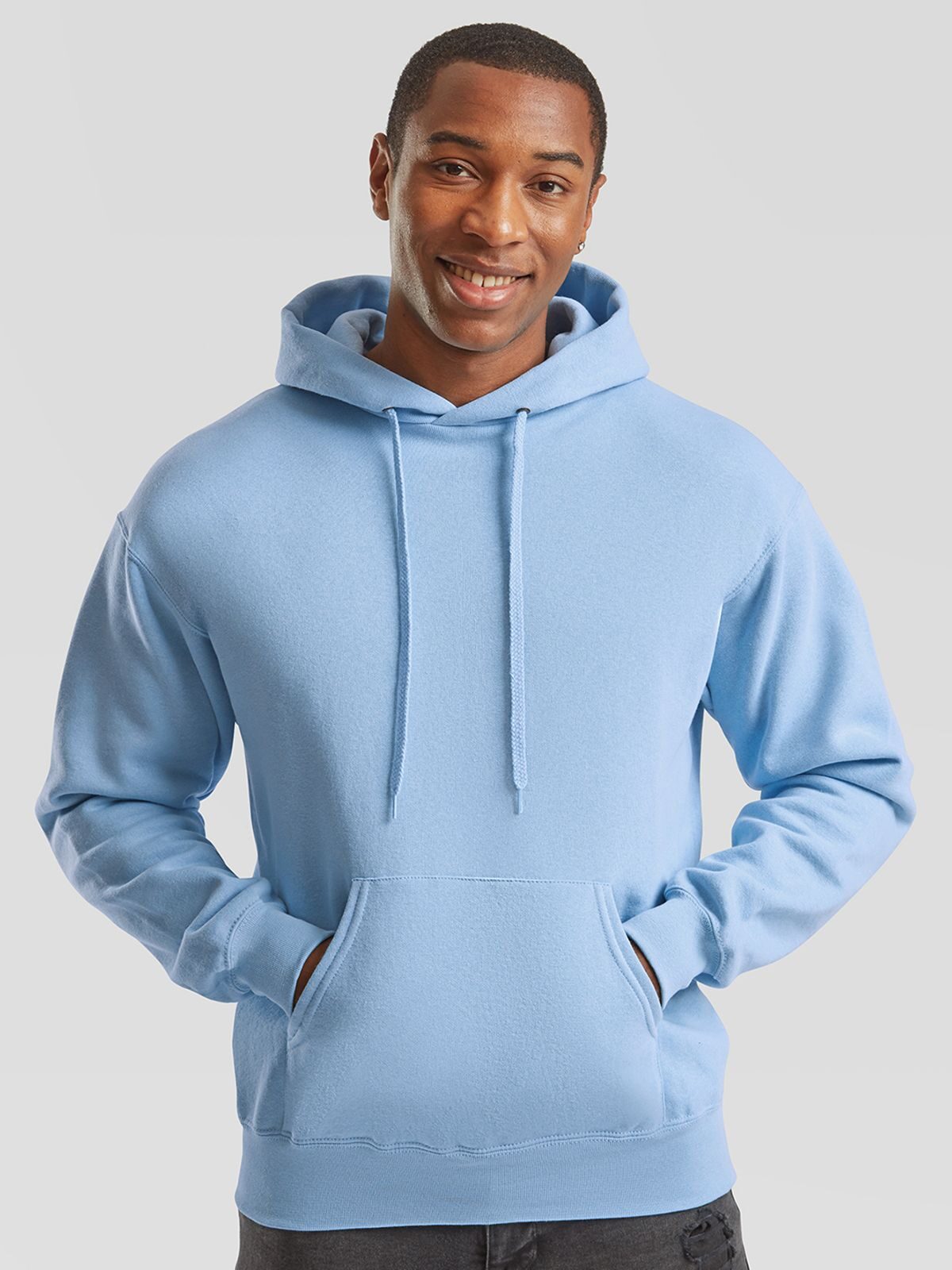 Klassieke sweater met capuchon
