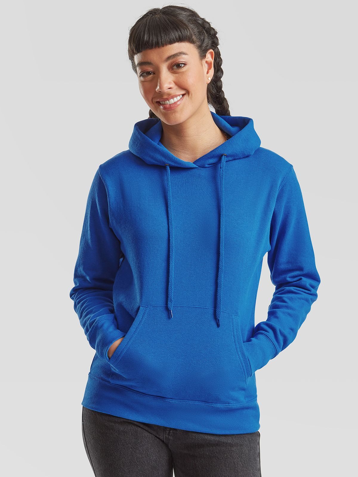 Klassieke sweater met capuchon voor dames