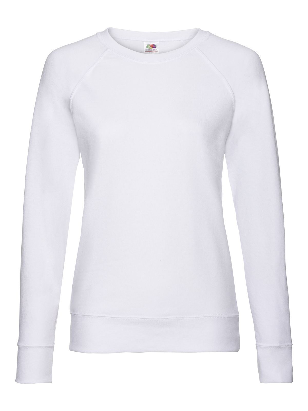 Lichtgewicht raglan sweater voor dames - 30 - Wit