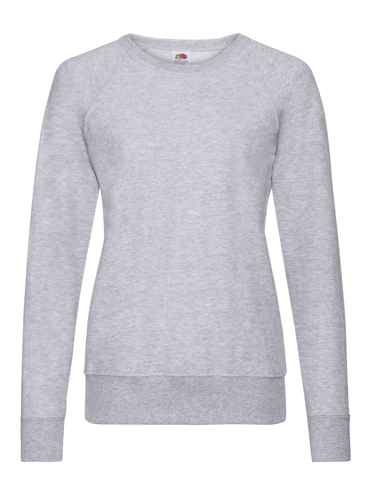 Lichtgewicht raglan sweater voor dames - 94 - Heather Grey