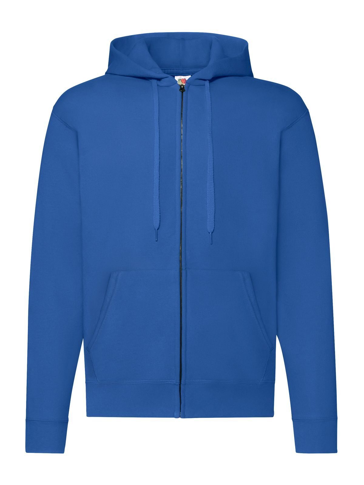 Veste classique à capuche zippée - 51 - Bleu royal