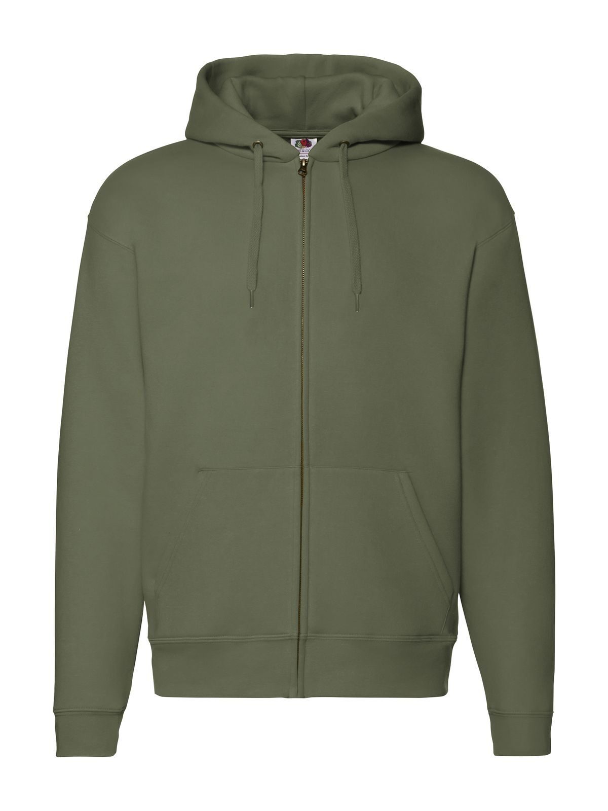 Veste premium à capuche zippée - 59 - Olive classique
