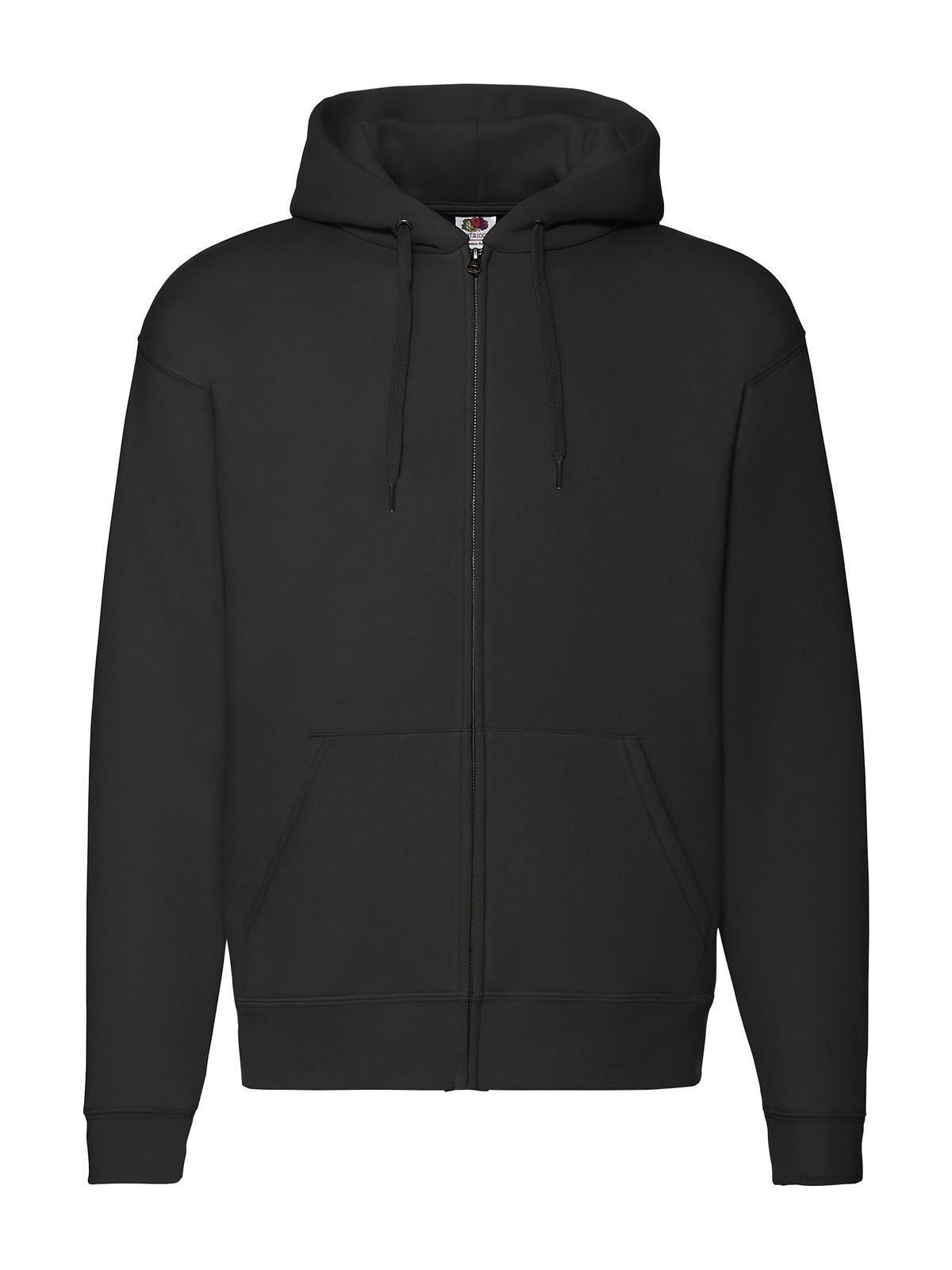 Veste premium à capuche zippée - 36 - Noir