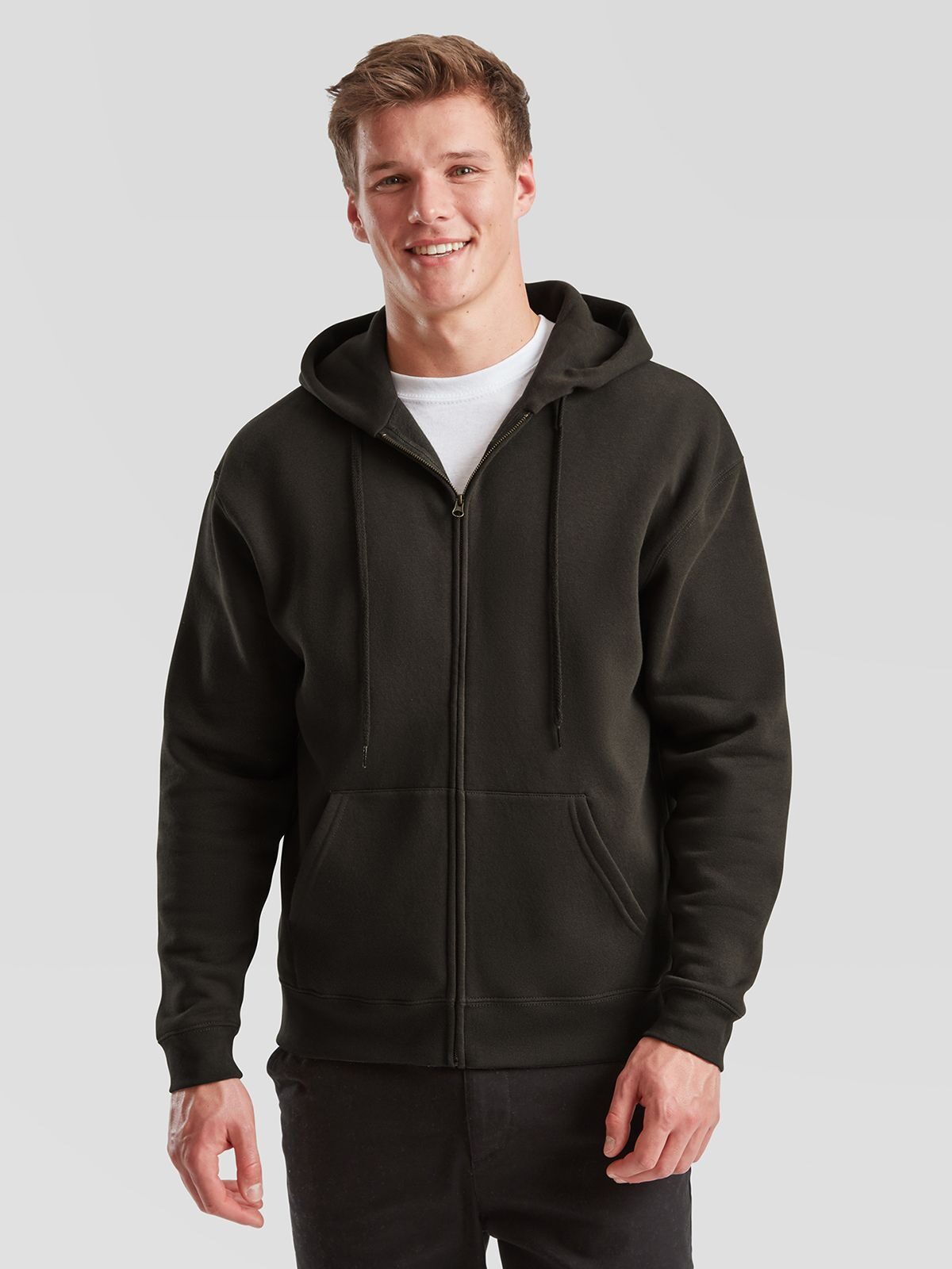 Premium sweatjack met capuchon